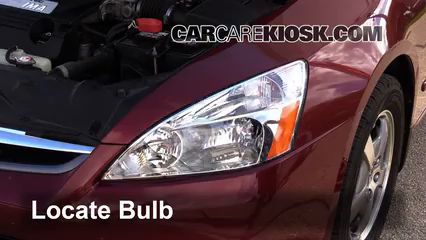 2007 Honda Accord Hybrid 3.0L V6 Lights Parking Light (replace bulb)